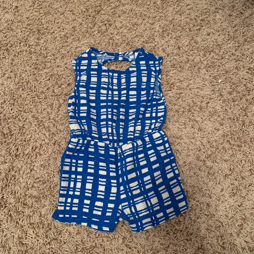 Adorable Open back romper from Old Navy